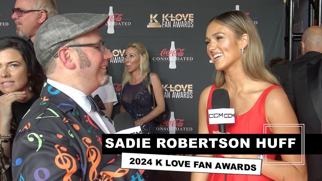 Sadie Robertson Huff 2024 K LOVE Fan Awards (red carpet) Shine