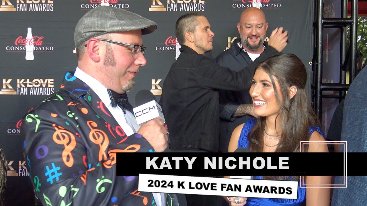 Katy Nichole 2024 KLOVE Fan Awards (red carpet) Shine Global Network